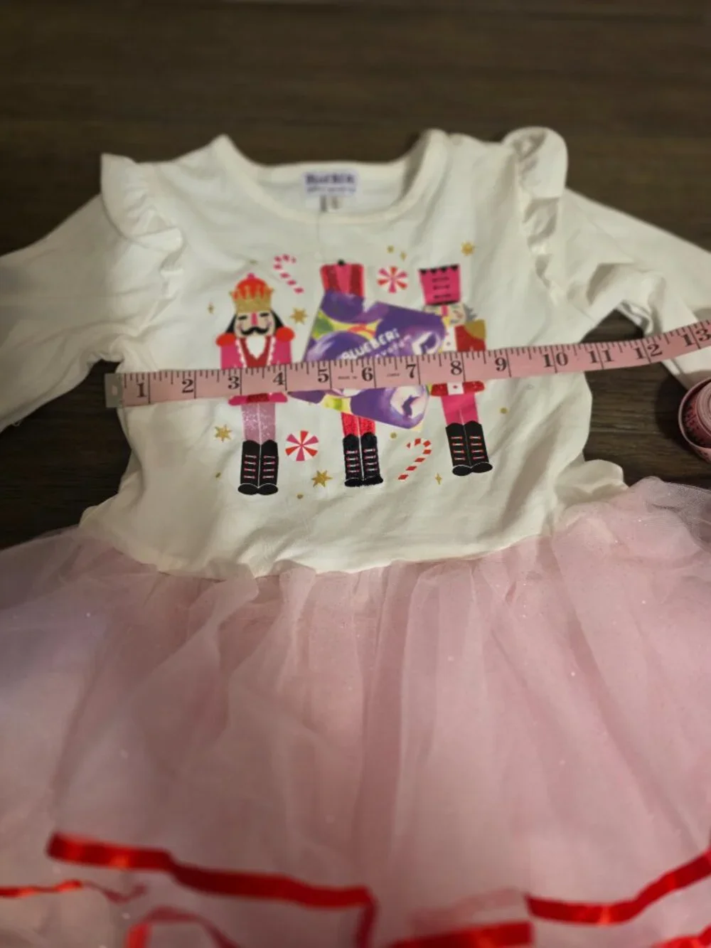 Blueberi Boulevard Girls Nutcracker Tutu Dress Leggings Set NWT Christmas 5
